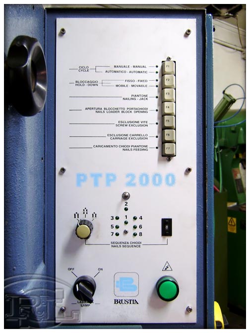 Máquina de Clavar Tacones 'BRUSTIA PTP 2000' 6